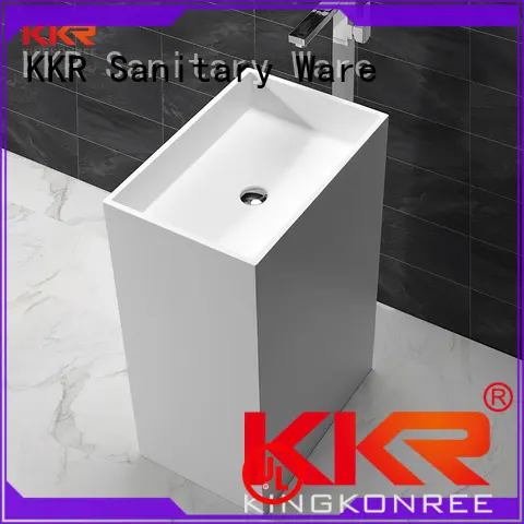 KingKonree best material solid surface basin highly-rated 1