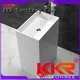 KingKonree best material solid surface basin highly-rated 1