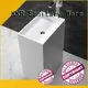 pan shape stand alone bathroom sink factory price for bathroom 1