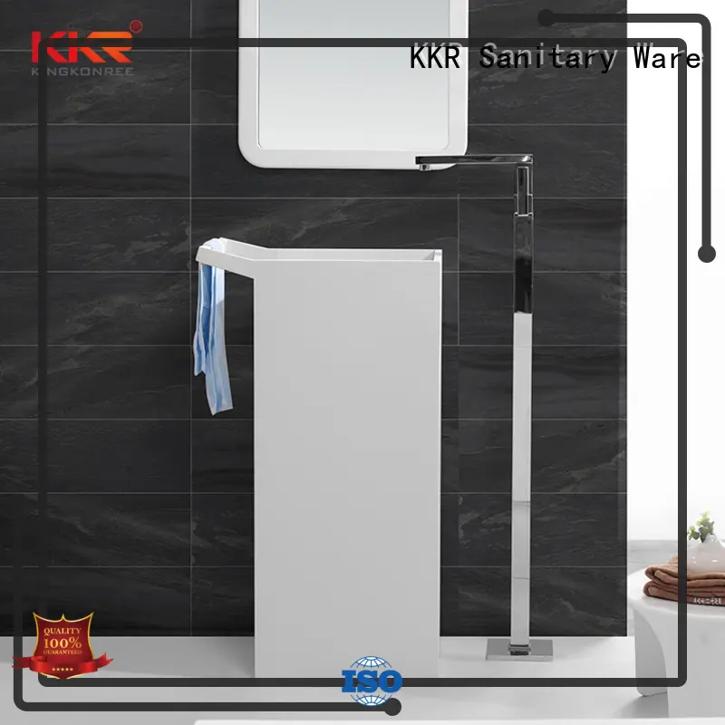 KingKonree free standing wash basin customized for motel 1