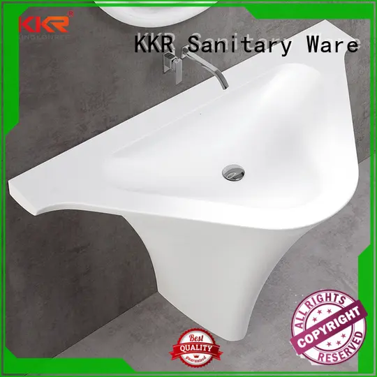 KingKonree solid surface basin highly-rated for bathroom 1