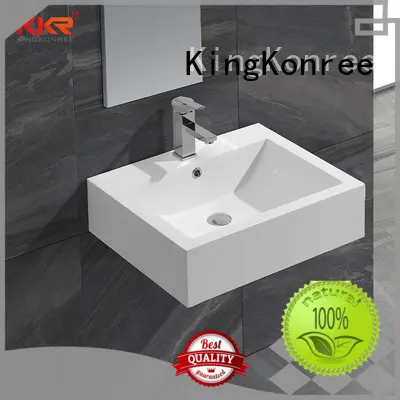 KingKonree unique rectangular wash basin customized for toilet 1
