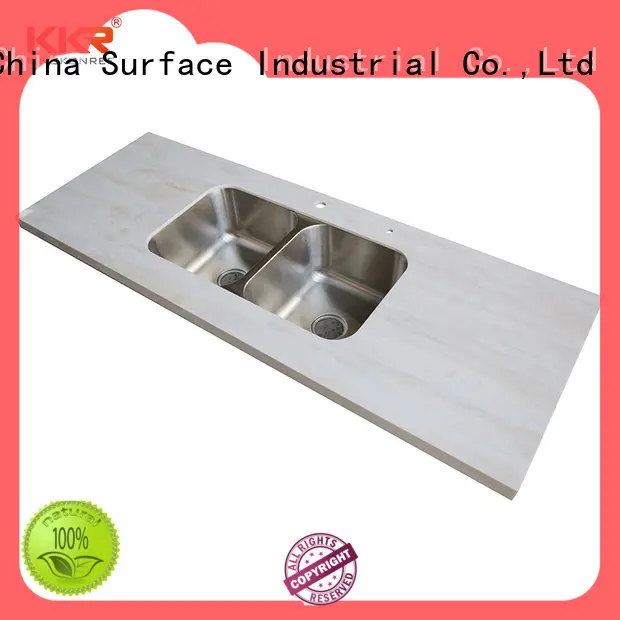 KingKonree glossy solid surface worktops manufacturer for hotel 1