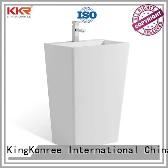 KingKonree height freestanding bathroom basin supplier for bathroom 1