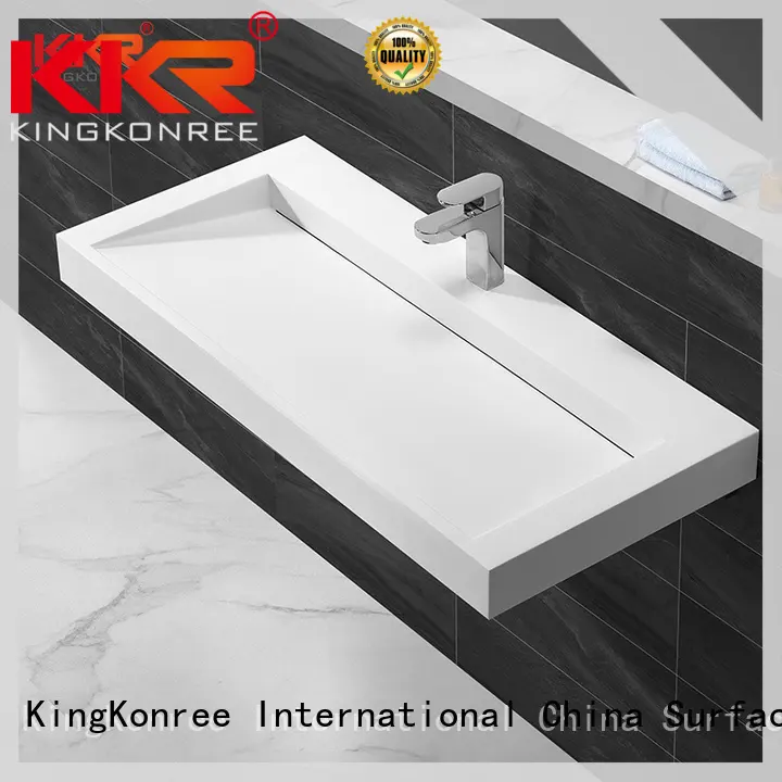 KingKonree small wall hung basin manufacturer for home 1
