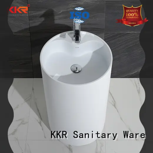 KingKonree standard free standing wash basin supplier for bathroom 1