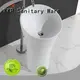 KingKonree pan shape free standing wash basin factory price for hotel 1