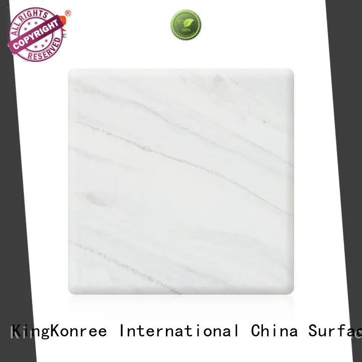 KingKonree veining acrylic solid surface sheet design for home 1