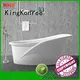KingKonree stone resin bath custom for family decoration 1