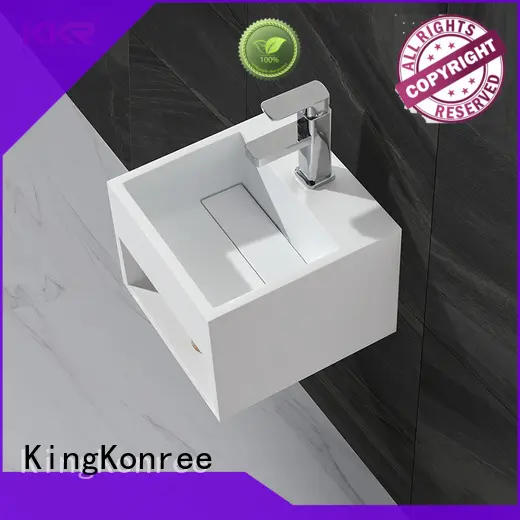 KingKonree unique wall mounted wash basins manufacturer for toilet 1