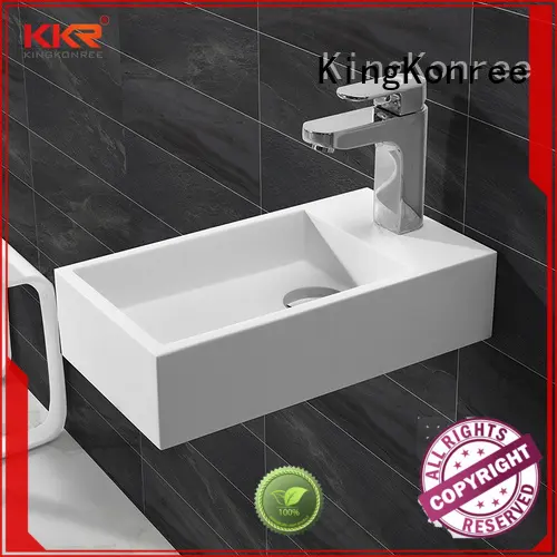 classic small wall hung basin manufacturer for hotel 1