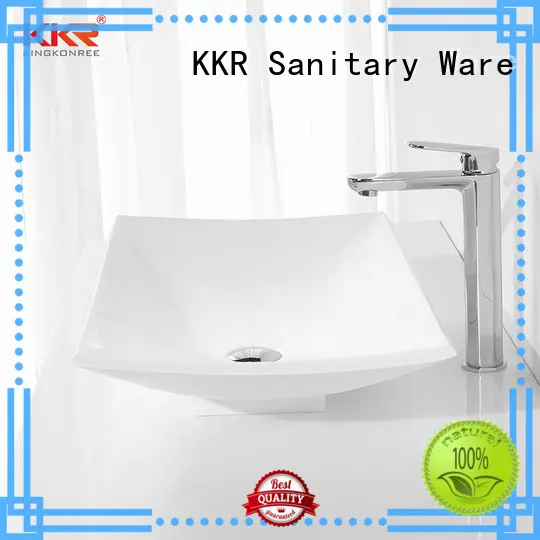 KingKonree thermoforming above counter sink bowl supplier for hotel 1