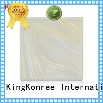 KingKonree white solid surface countertops ODM for bathroom 1