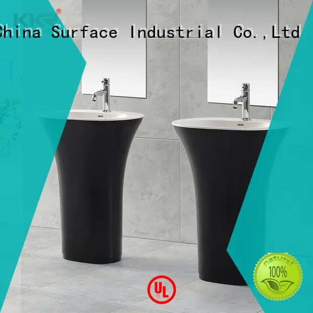 KingKonree freestanding pedestal sink supplier for home 1