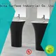 KingKonree freestanding pedestal sink supplier for home 1