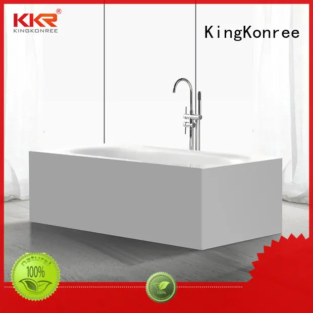 KingKonree on-sale solid surface freestanding tub at discount for bathroom 1