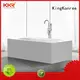 KingKonree on-sale solid surface freestanding tub at discount for bathroom 1