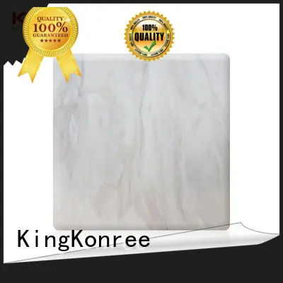 KingKonree modified acrylic solid surface sheet manufacturer for hotel 1