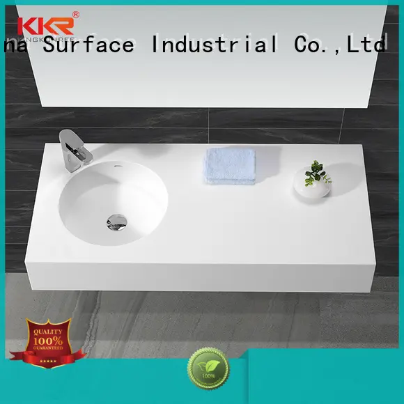 KingKonree solid wall hung basin manufacturer for bathroom 1