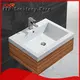 KingKonree cloakroom basin with cabine design for hotel 1