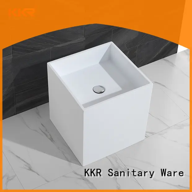 durable free standing wash basin customized for hotel 1