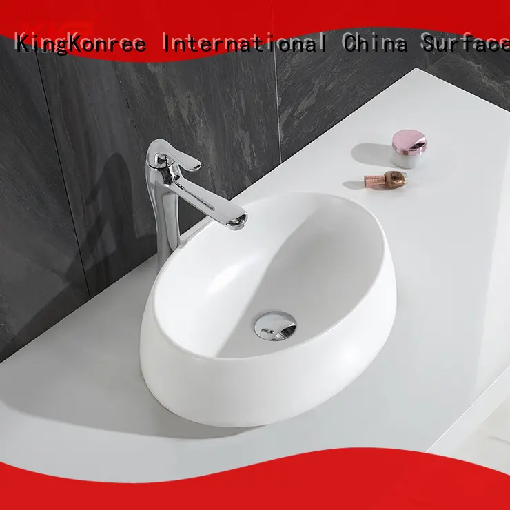 KingKonree above counter vanity basin cheap sample for home 1