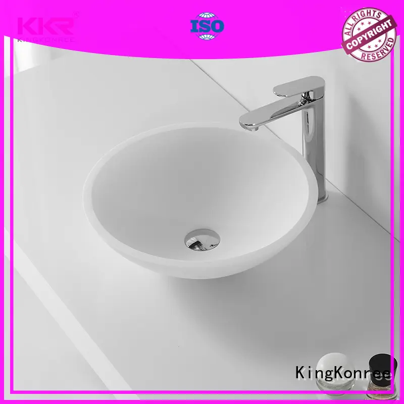 KingKonree above counter vanity basin supplier for room 1