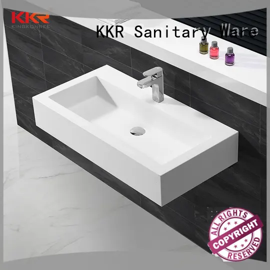 KingKonree wall hung bathroom basins customized for home 1
