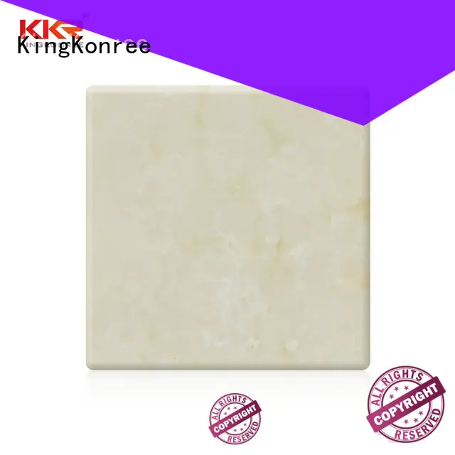 KingKonree artificial solid surface sheets for sale from China for indoors 1