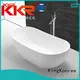 KingKonree finish resin stone bathtub ODM for bathroom 1
