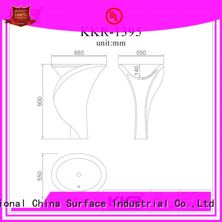 height stand alone bathroom sink customized for bathroom 1