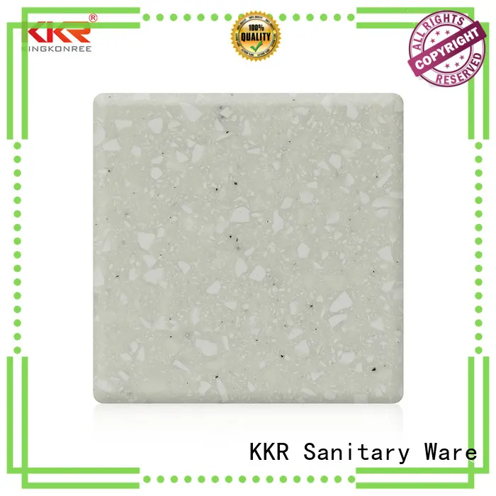 KingKonree red modified acrylic solid surface manufacturer for home 1