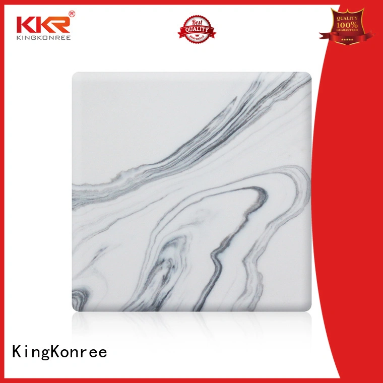 KingKonree solid surface sheets for sale from China for indoors 1