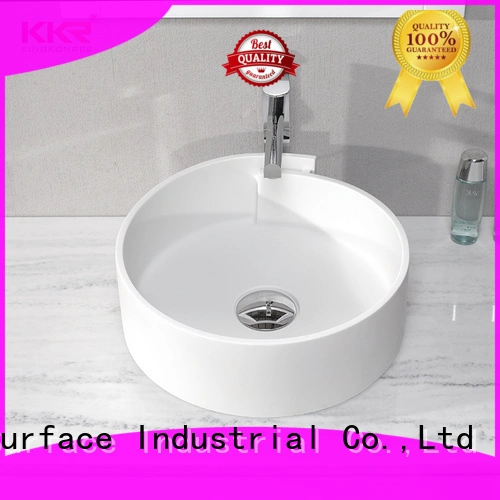 pure above counter vanity basin customized for hotel 1