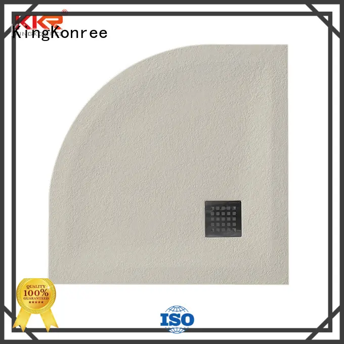 KingKonree quarter circle long shower tray at -discount for bathroom 1