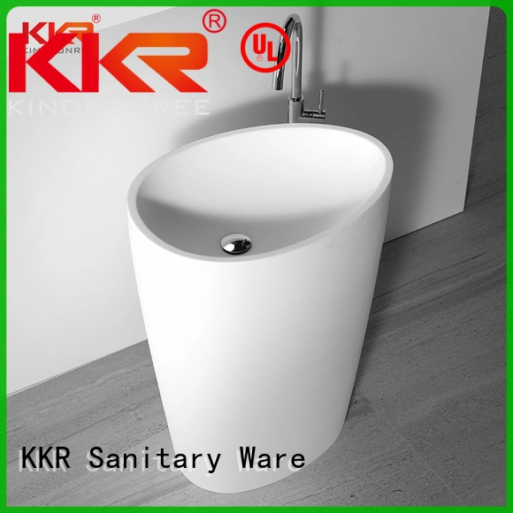 KingKonree stand alone bathroom sink manufacturer for home 1