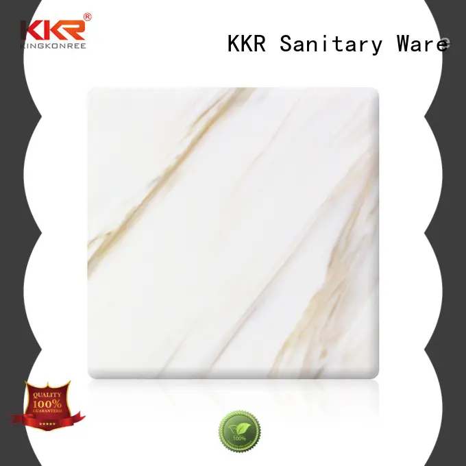 KingKonree acrylic solid surface sheet design for hotel 1