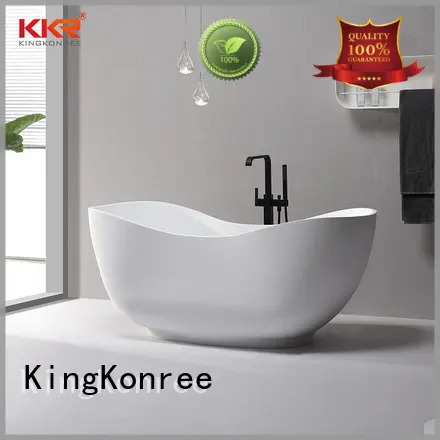 KingKonree modern freestanding tub at discount for shower room 1