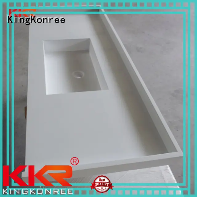 KingKonree white bathroom tops customized for home 1