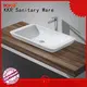 KingKonree ellipse small countertop basin design for home 1