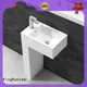 KingKonree Italian freestanding bathroom basin supplier for motel 1