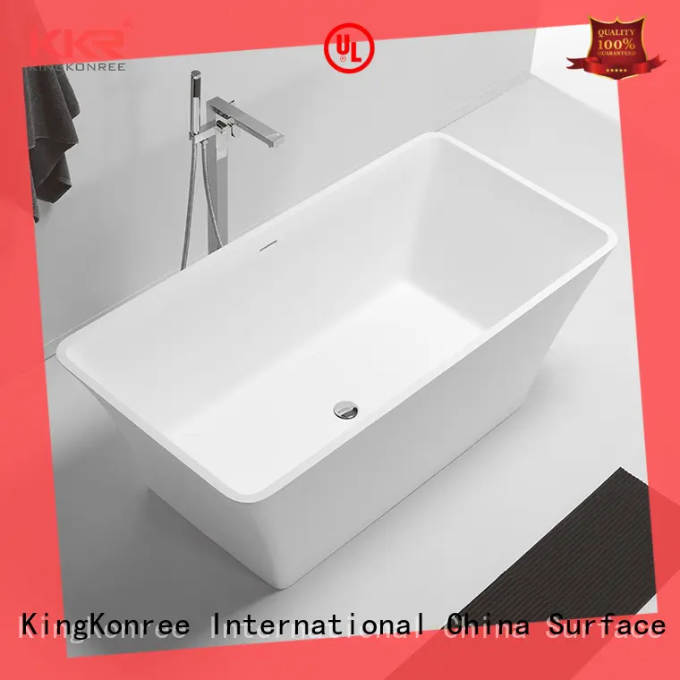 quality acrylic freestanding tub glossy custom for family decoration 1