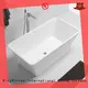 quality acrylic freestanding tub glossy custom for family decoration 1