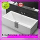 KingKonree overflow acrylic freestanding bathtub ODM for shower room 1