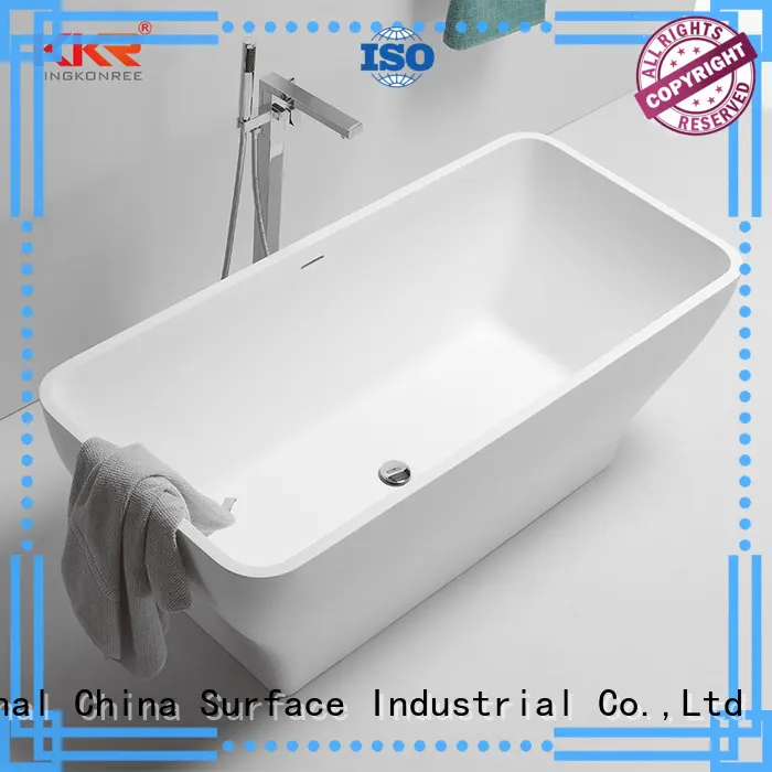 KingKonree stone resin bath ODM for family decoration 1
