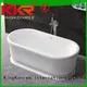 white acrylic freestanding tub ODM for hotel 1