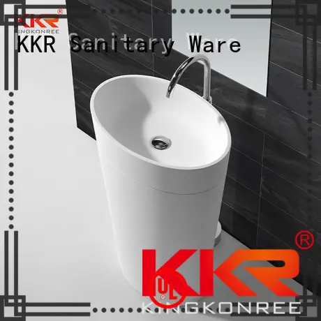 KingKonree marble freestanding bathroom basin supplier for home 1