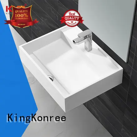 KingKonree high-end corian wash basin for wholesale for shower room 1