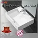 KingKonree mounted wall hung cloakroom basin design for hotel 1