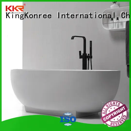 KingKonree solid surface freestanding tubs custom for bathroom 1